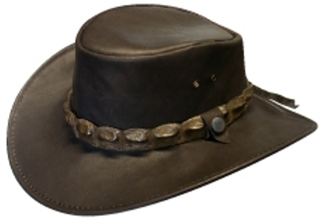 Chapeau cuir EUREKA JACARU Chapeau cuir EUREKA JACARU