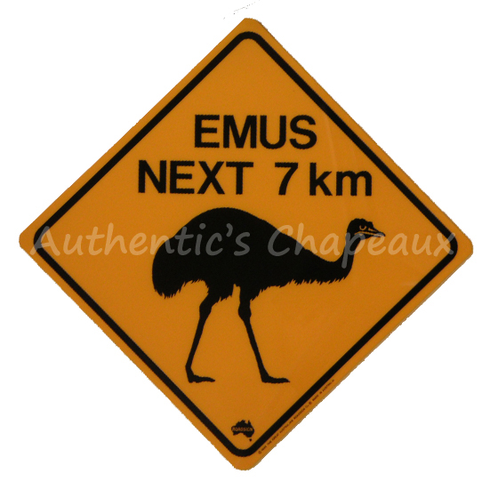 ROADSIGN AUSTRALIA - EMUS